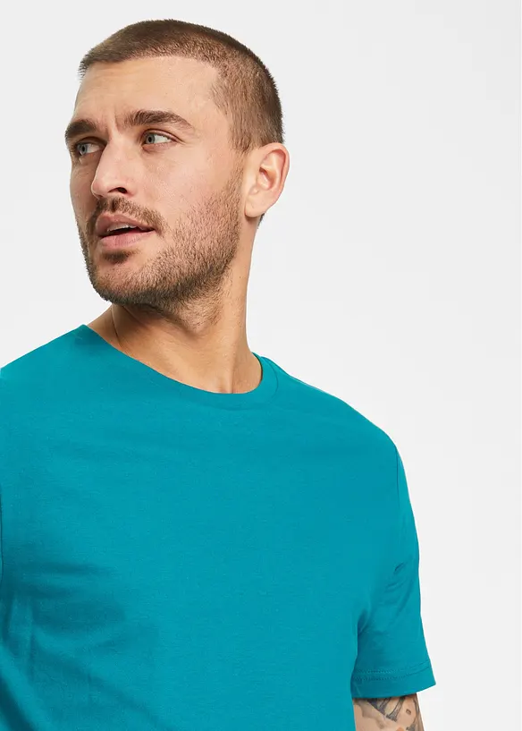 T-shirt in puro cotone (pacco da 2), bonprix