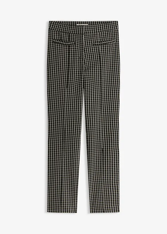 Pantaloni in bengalina con elastico in vita, bonprix