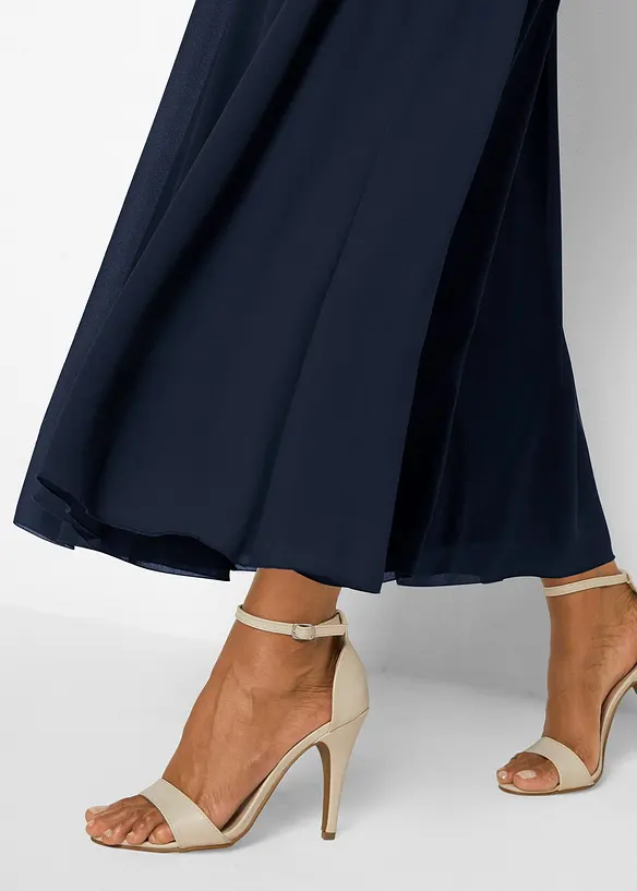 Abito lungo con pizzo, bonprix