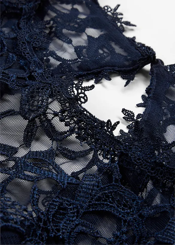 Abito lungo con pizzo, bonprix