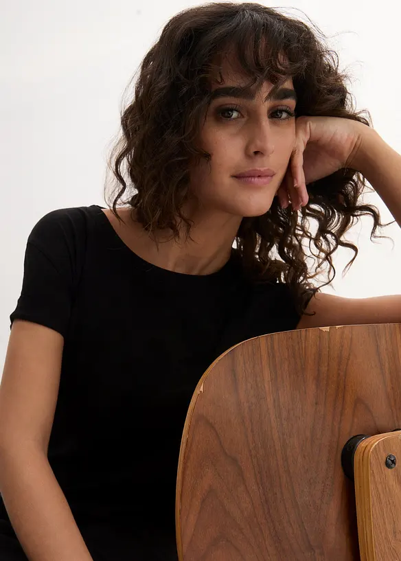 Abito in jersey di puro cotone biologico, bonprix