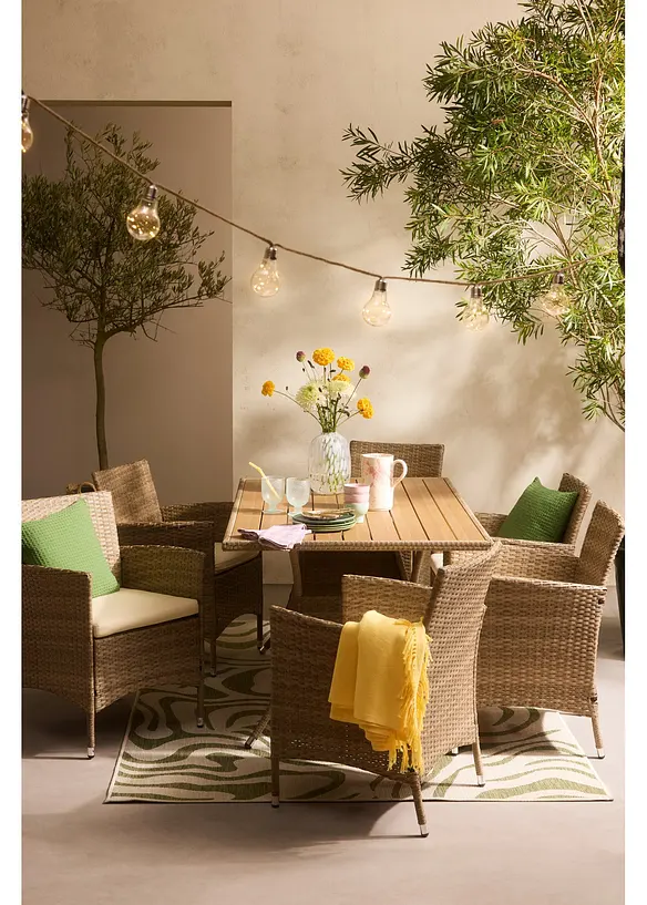 Catena luminosa solare con lampadine, bonprix