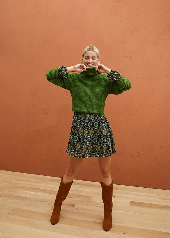 Maglione a collo alto, bonprix