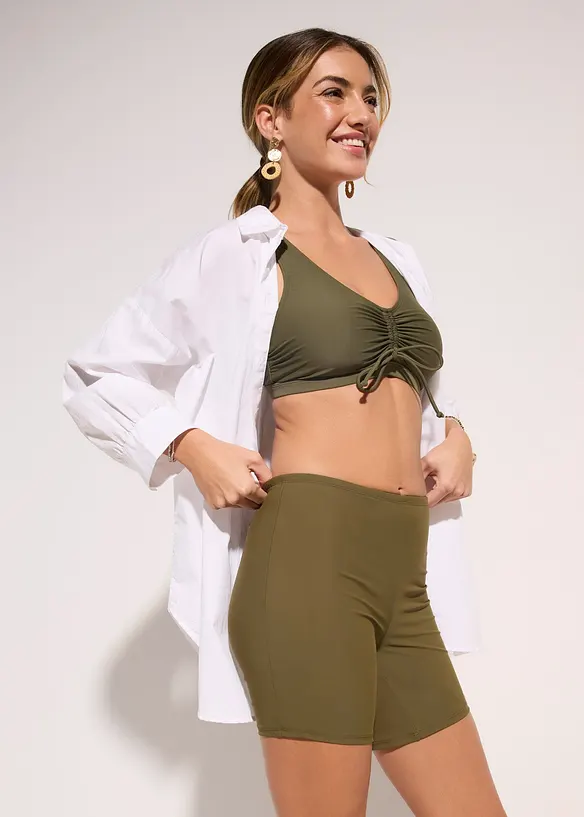 Pantaloncini per bikini con effetto modellante leggero, bonprix