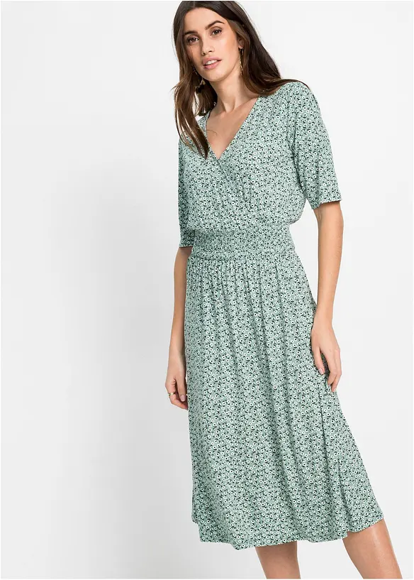 Abito in jersey di misto viscosa, bonprix