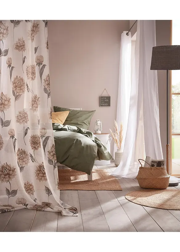 Biancheria da letto effetto lino, bonprix