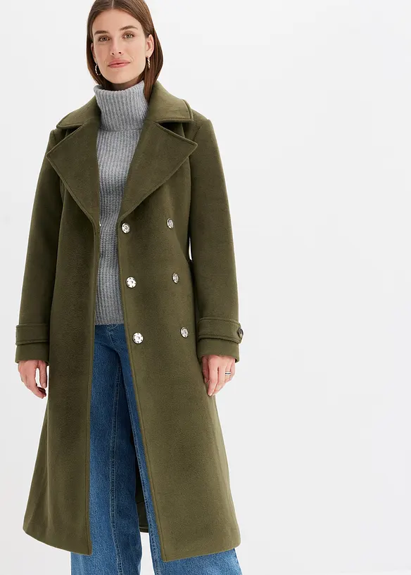 Cappotto in simil lana, bonprix