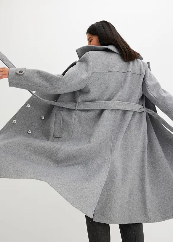 Cappotto in simil lana, bonprix