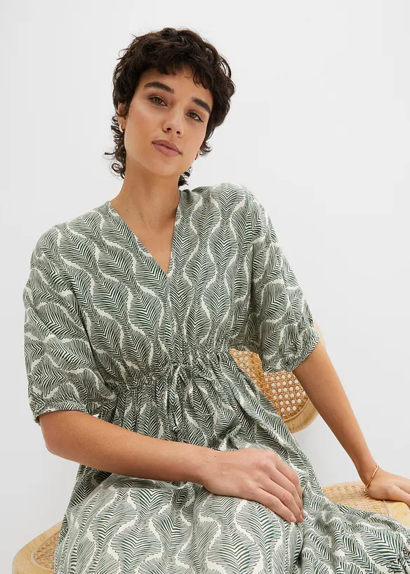 Abito midi in viscosa fluente, bonprix