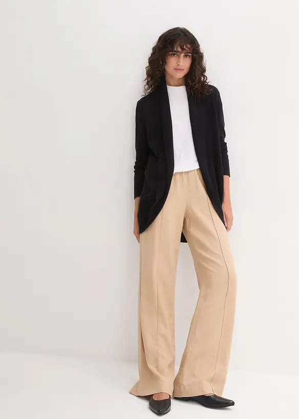 Cardigan in filato fine, bonprix