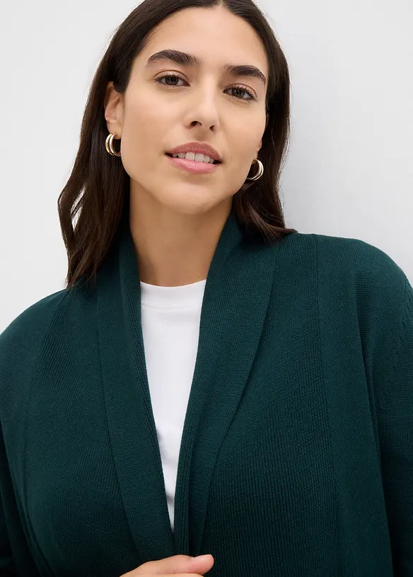 Cardigan in filato fine, bonprix