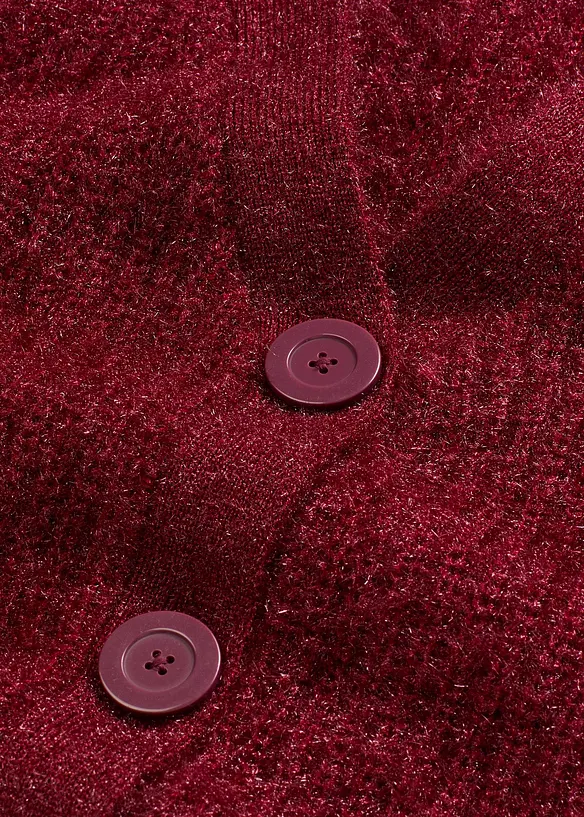 Cardigan a coste in filato grosso, bonprix