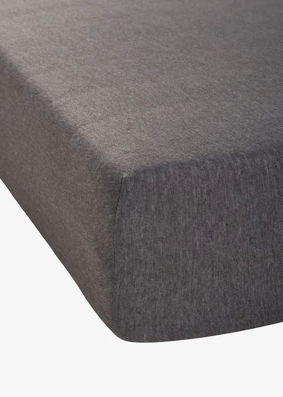 Lenzuolo con angoli effetto lino, bonprix