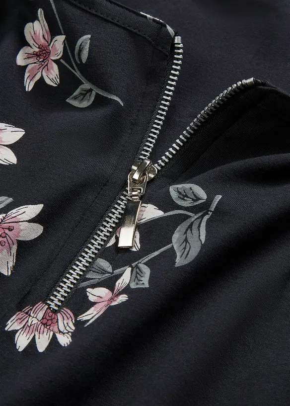 Maglia oversize in misto cotone, bonprix