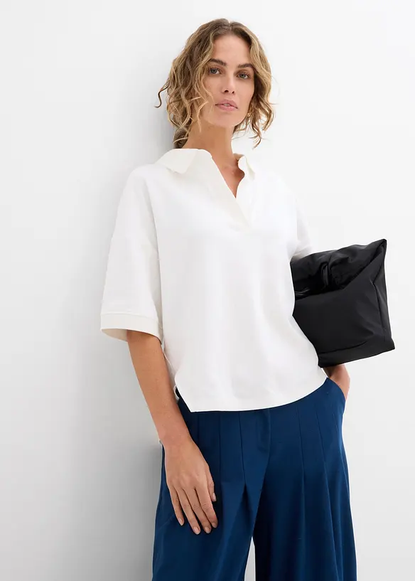 Polo in puro cotone biologico, bonprix