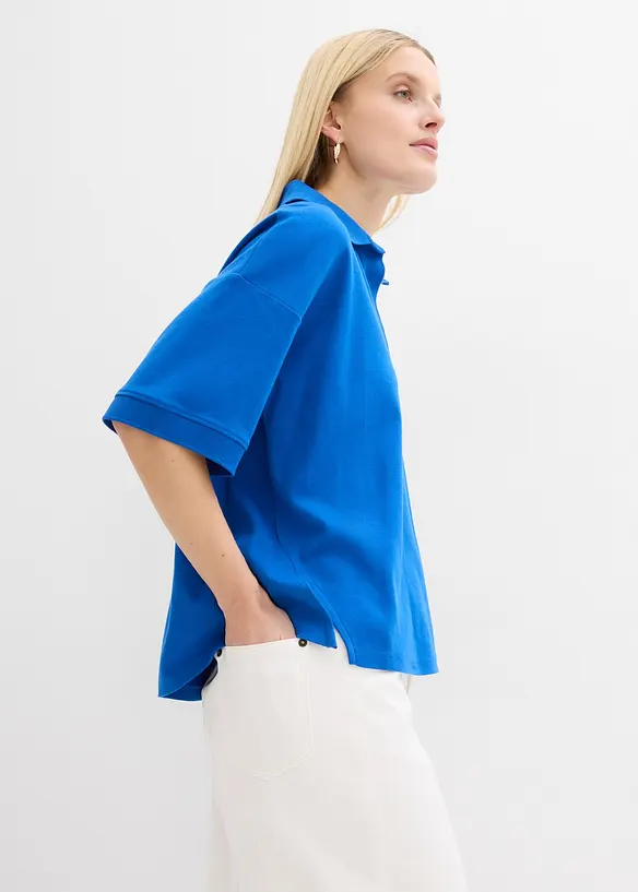 Polo in puro cotone biologico, bonprix