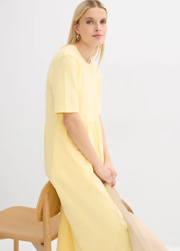 Abito in jersey di puro cotone, bonprix
