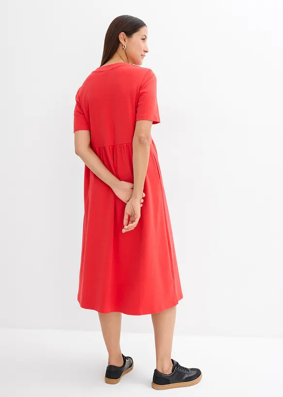 Abito in jersey di puro cotone, bonprix