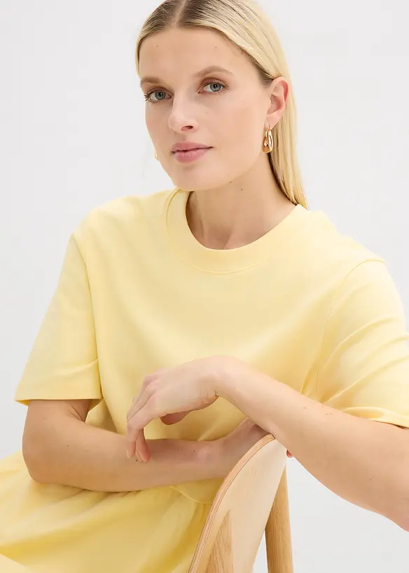 Abito in jersey di puro cotone, bonprix