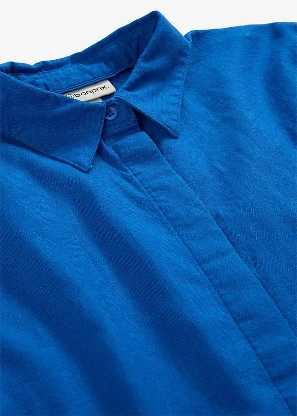 Camicia in misto lino fresco, bonprix