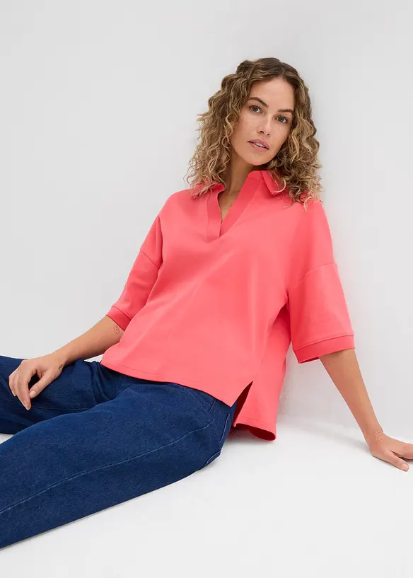 Polo in puro cotone biologico, bonprix