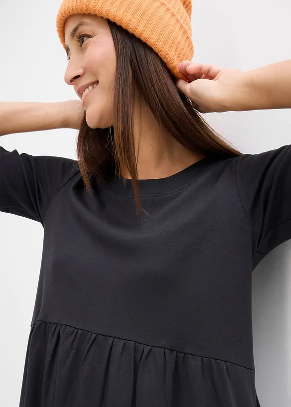 Abito in jersey di puro cotone, bonprix