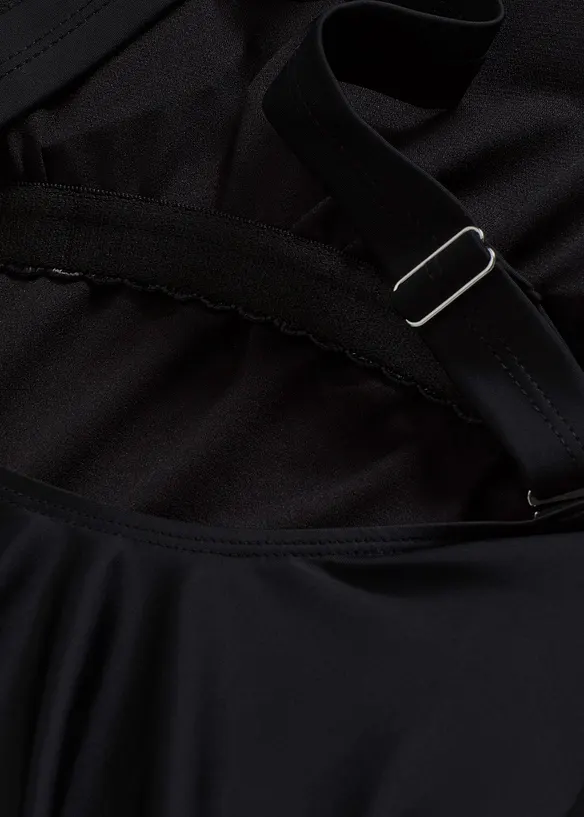 Costume intero con cuciture decorative, bonprix