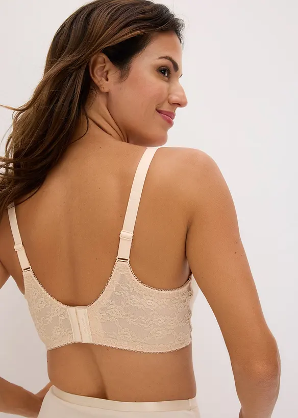 Reggiseno laser cut senza ferretto con pizzo Feel Comfort, bonprix