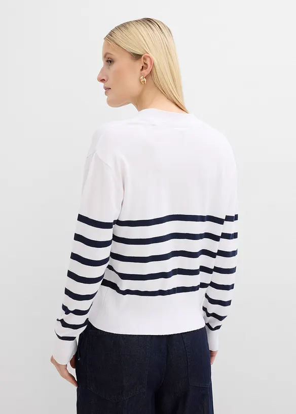 Cardigan in misto viscosa morbido, bonprix