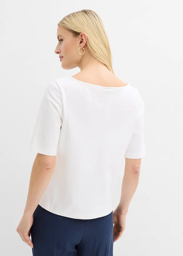 T-shirt in cotone biologico pesante, bonprix