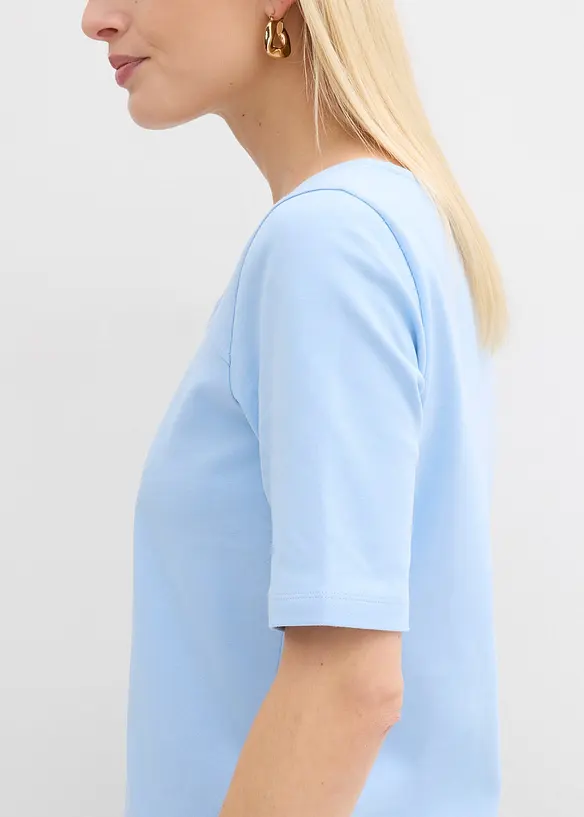 T-shirt in cotone biologico pesante, bonprix