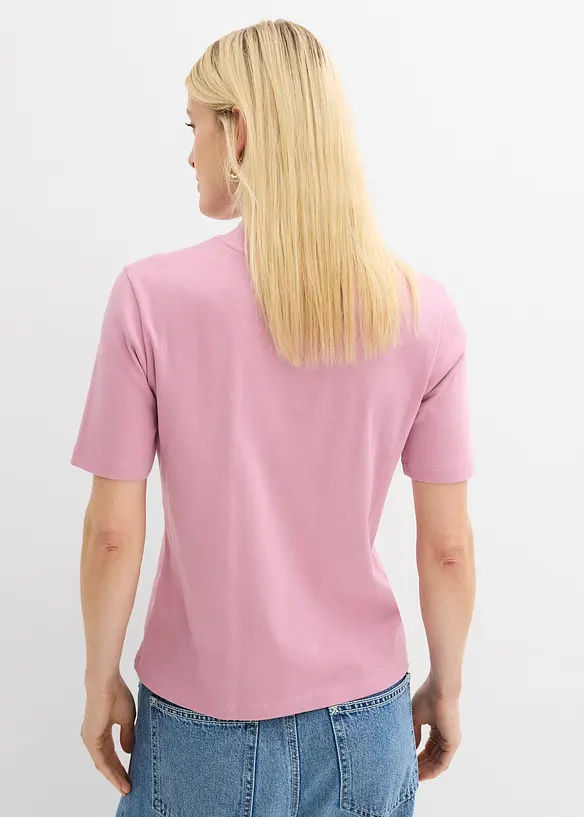 Maglia a costine in puro cotone, bonprix