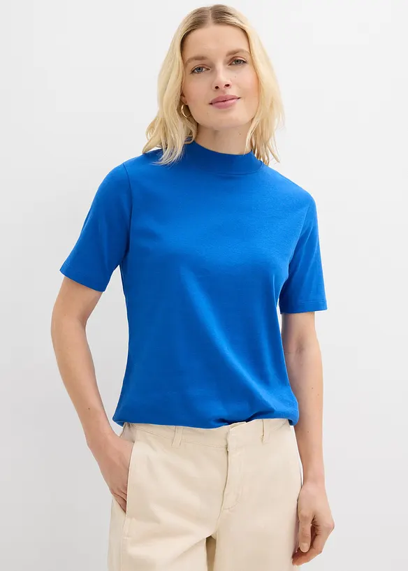 Maglia a costine in puro cotone, bonprix