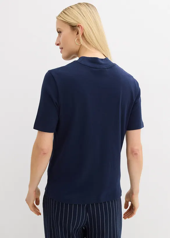 Maglia a costine in puro cotone, bonprix