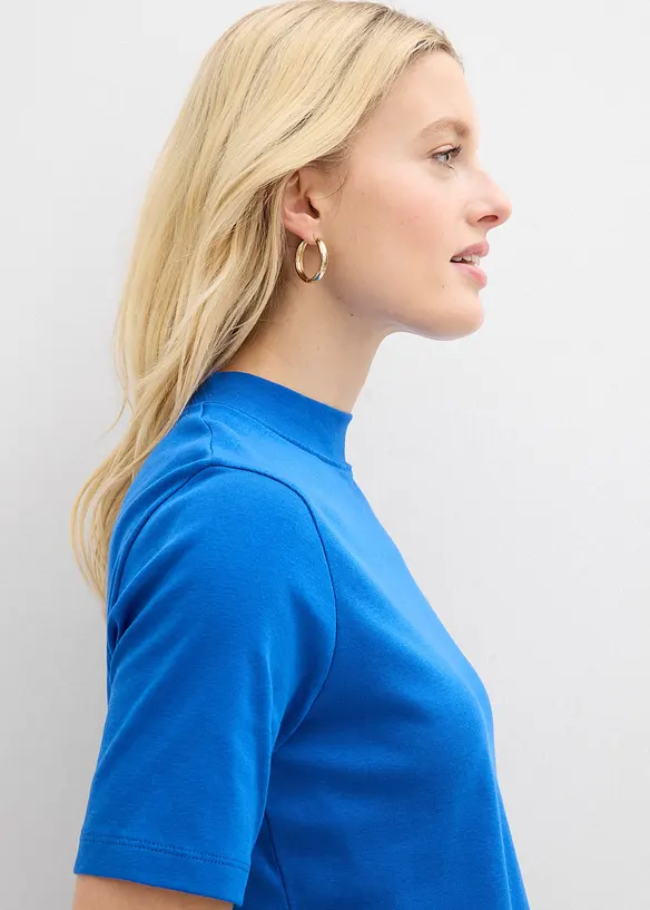 Maglia a costine in puro cotone, bonprix