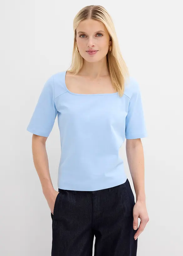 T-shirt in cotone biologico pesante, bonprix