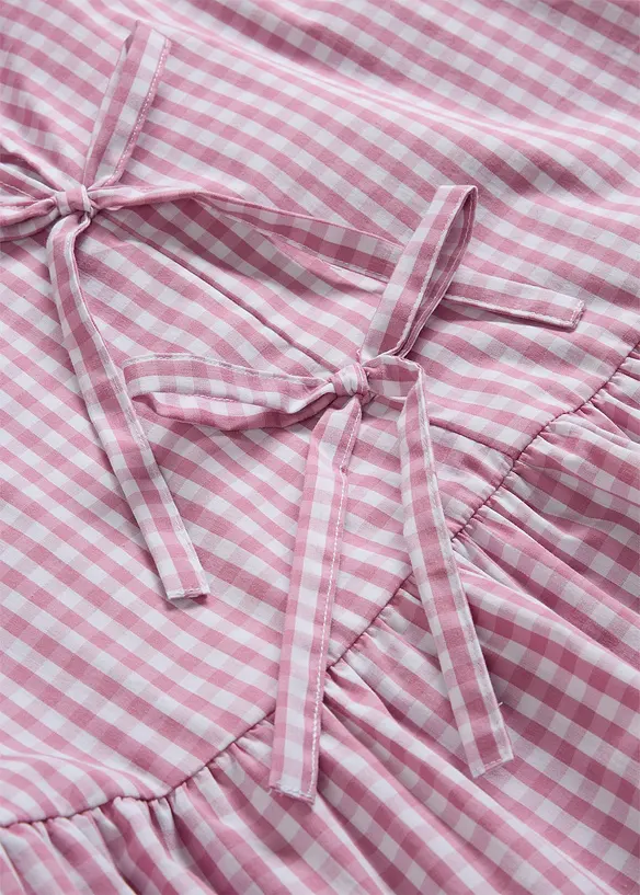 Blusa con allacciatura a fiocchetti, bonprix