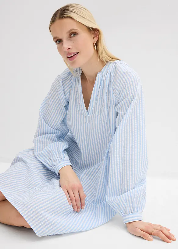 Abito tunica in puro cotone, bonprix