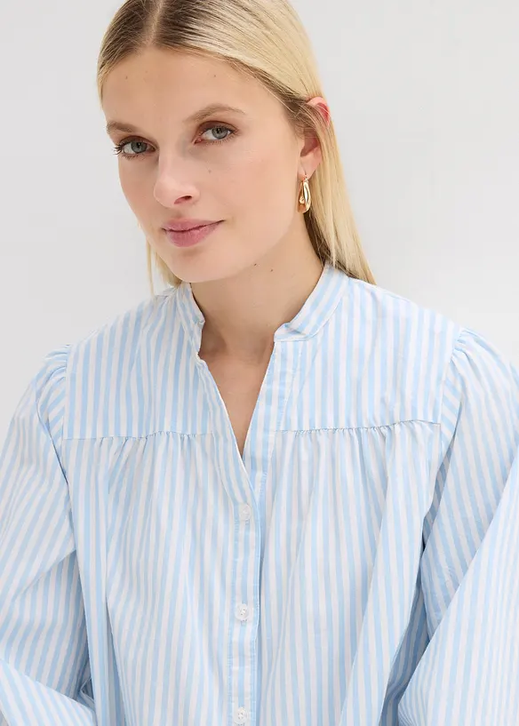 Blusa in popeline consistente, bonprix