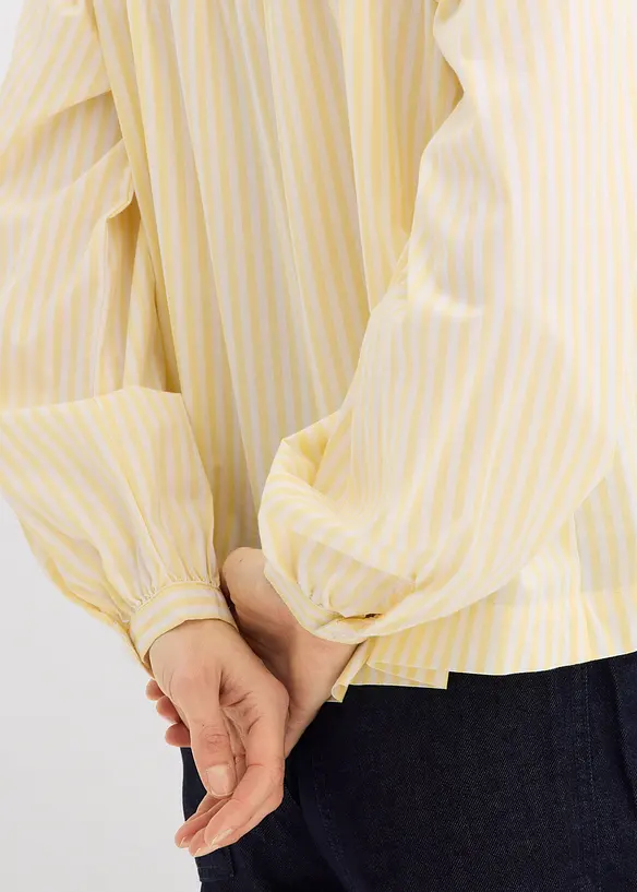 Blusa in popeline consistente, bonprix