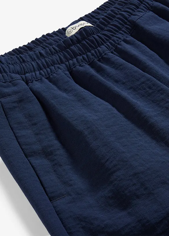 Pantaloni culotte in misto viscosa morbido, bonprix