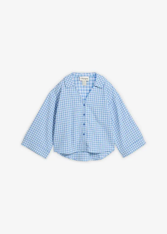 Camicia in misto lino fresco e leggero, bonprix