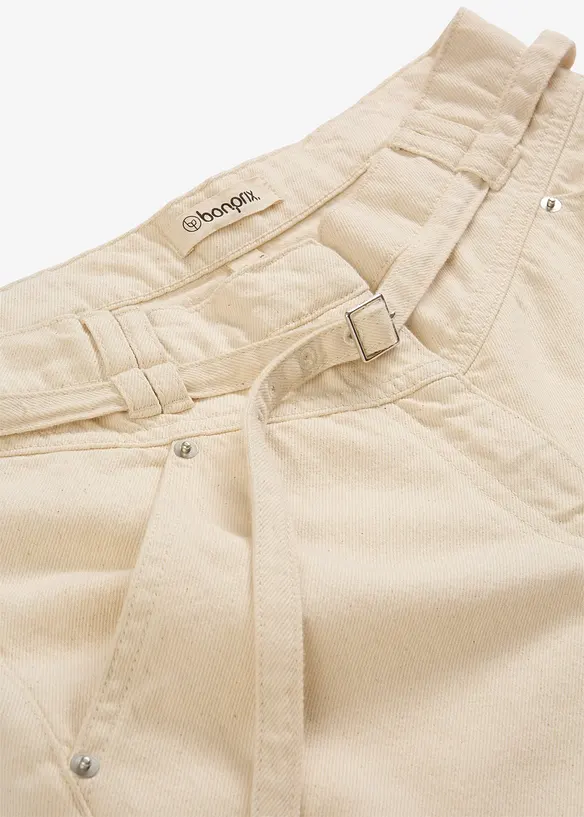 Pantaloni in twill di puro cotone, bonprix