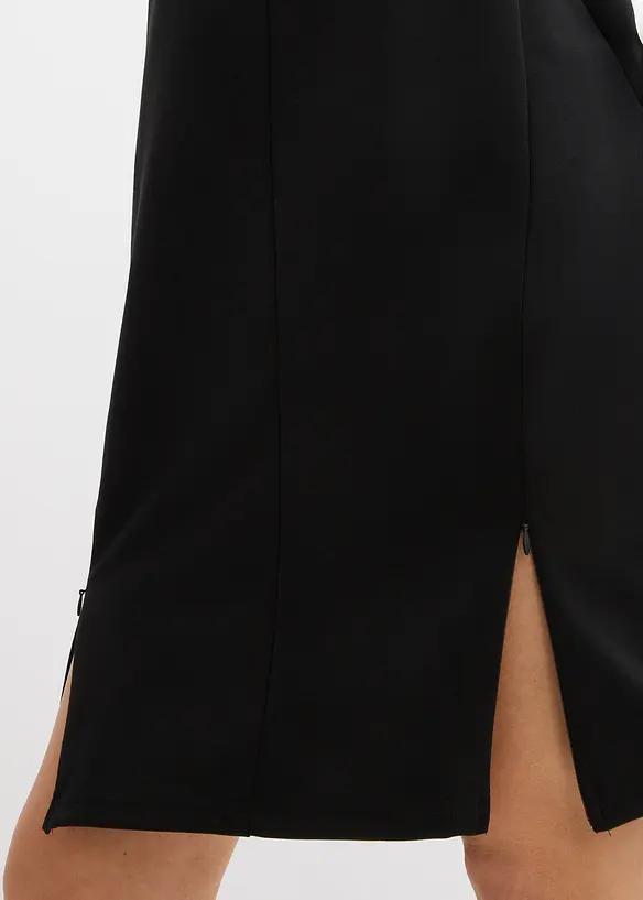 Abito in jersey di punto di Roma comodo, bonprix