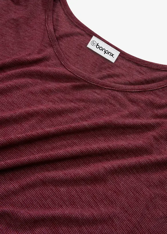 Maglia lunga in misto viscosa, bonprix