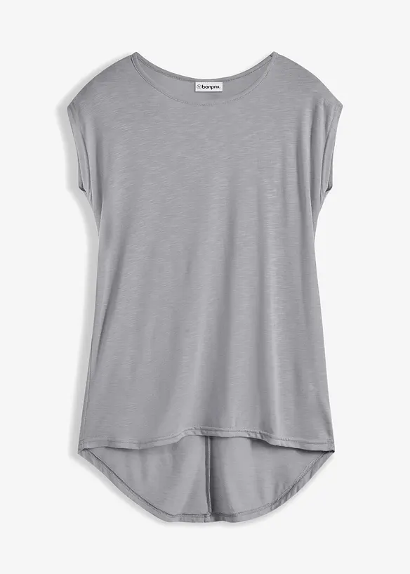 Maglia lunga in misto viscosa, bonprix