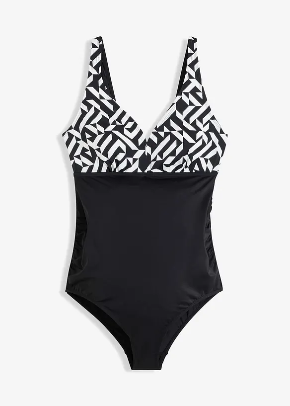 Costume intero pr&eacute;maman con scollatura a V, bonprix