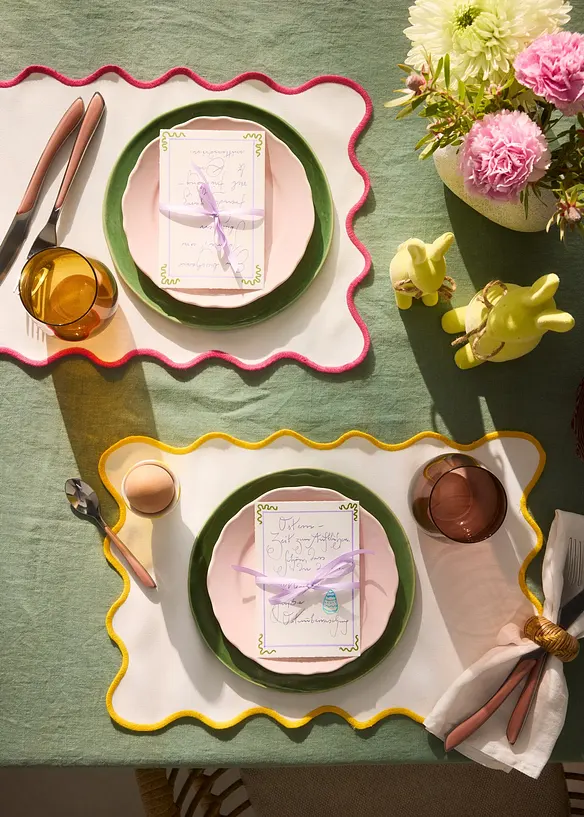 Decorazione a forma di coniglietto (set 2 pezzi), bonprix