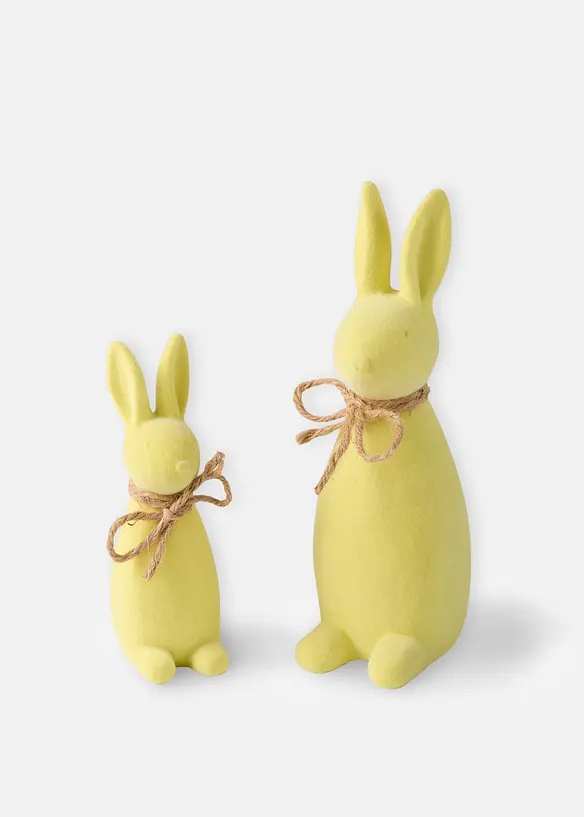 Decorazione a forma di coniglietto (set 2 pezzi), bonprix