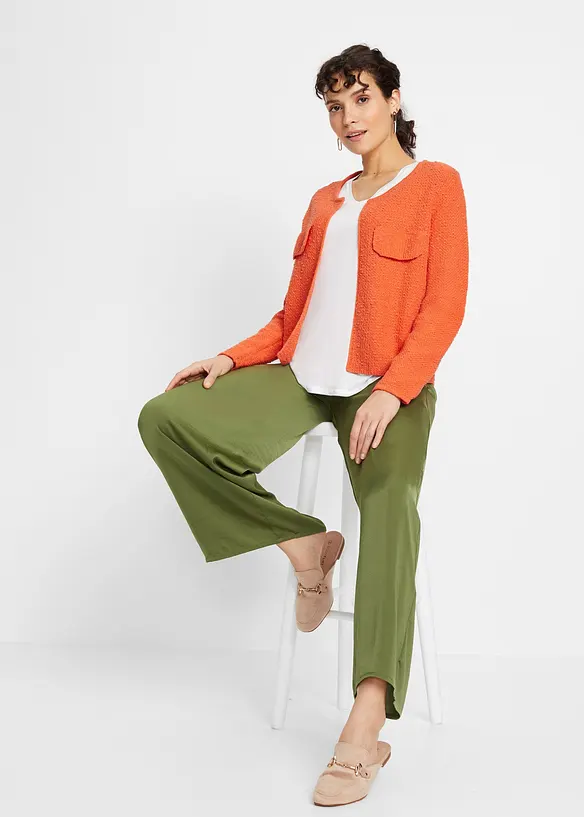 Cardigan in boucl&eacute;, bonprix